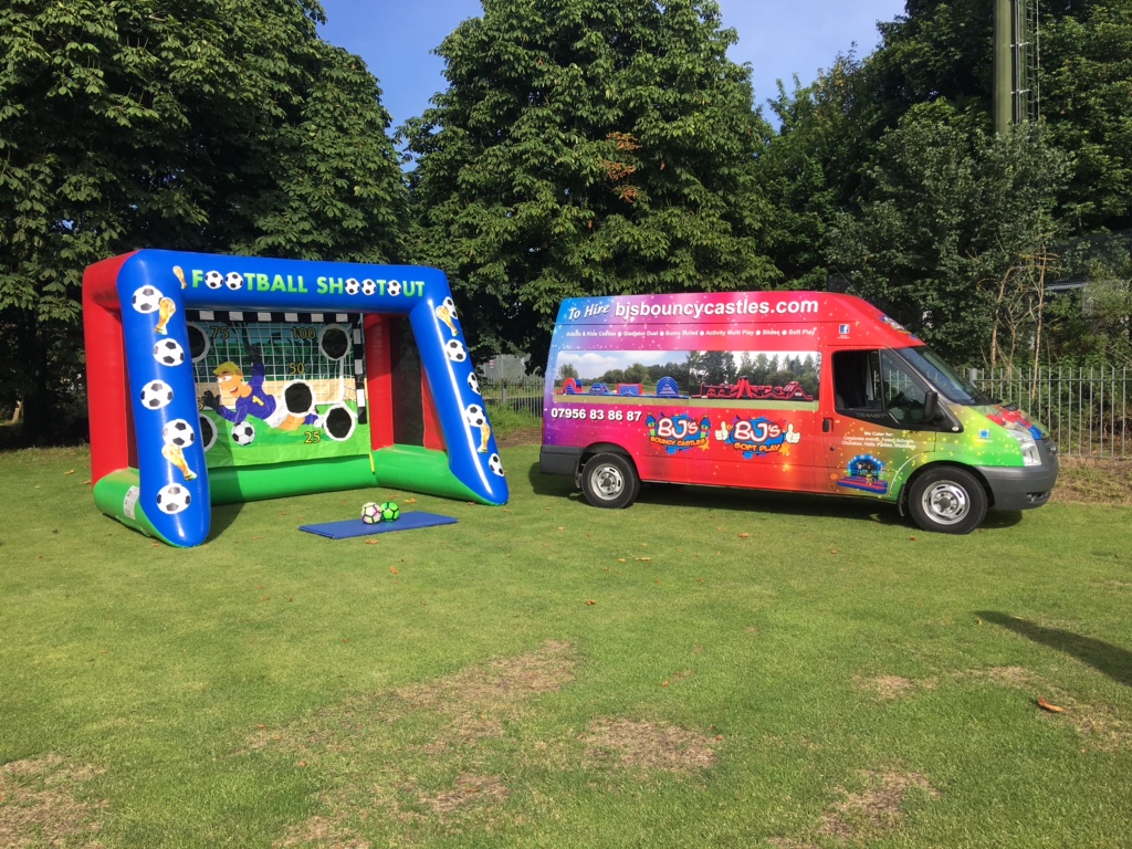 penalty shootout inflatable hire